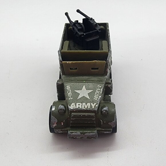 Hot Wheels Redline 1974 Gun Bucket US Army Military Half Track Vintage - Picture 1 of 10